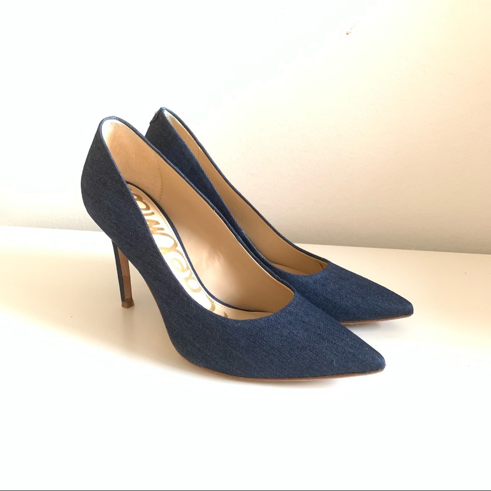 Sam Edelman heels Denim Size 6.5
